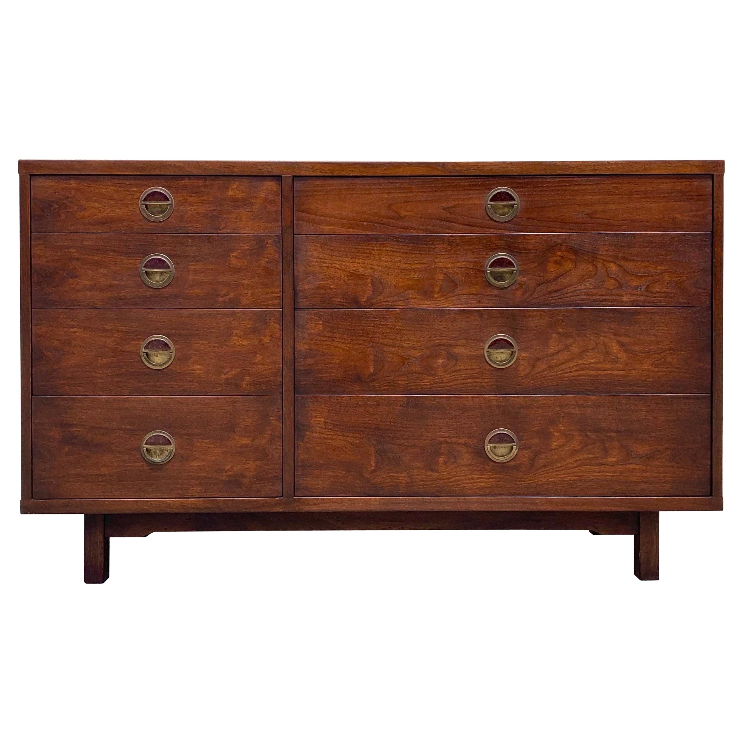 Edward Wormley for Dunbar Janus Collection Chest of Drawers, Model 5727