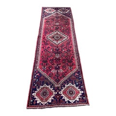 Fine Geometric Caucasian Handwoven Runner 