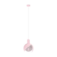 Modern Glossy Pink Periwinkle Pendant by Circu Magical Furniture