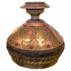 1930s Indu Simple Bronze Vessel