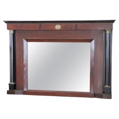 Early 19th Century Empire Antique Wall Mirror