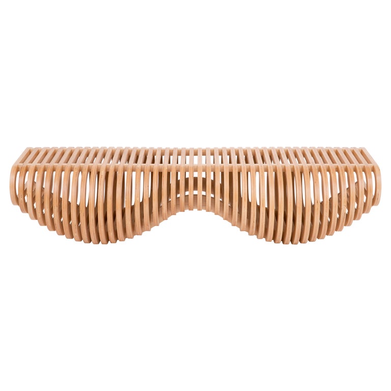 Handmade Contemporary Plywood 'Infinity Bench' For Sale at 1stDibs