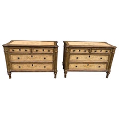 Set of 2 High End Painted Dressers
