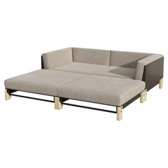 Outdoor Lounge Sectional 0:1, Chaise Day Bed