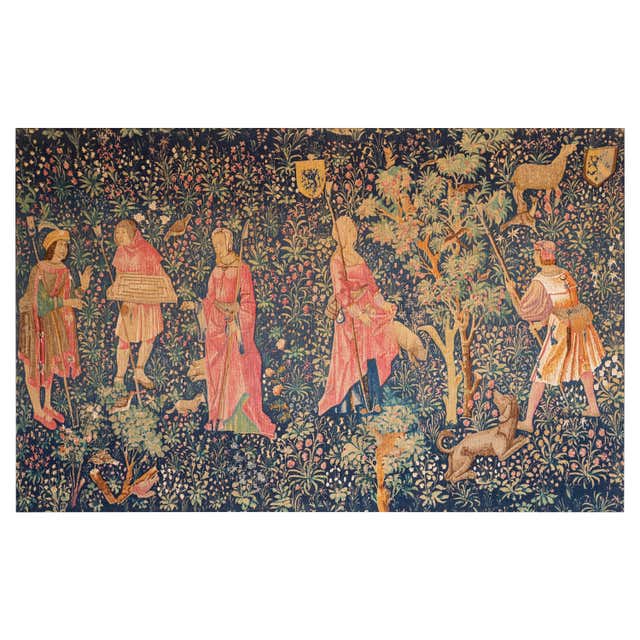 Louis XIV Aubusson Verdure Tapestry For Sale at 1stDibs