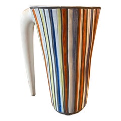 Retro Ceramic Pitcher by Roger Capron, Vallauris, South France, 1960s