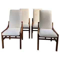 1970s Reupholstered Henredon Dining Chairs - Set of 4