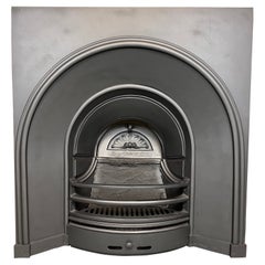 19th Century Cast-iron Arched Fireplace Insert