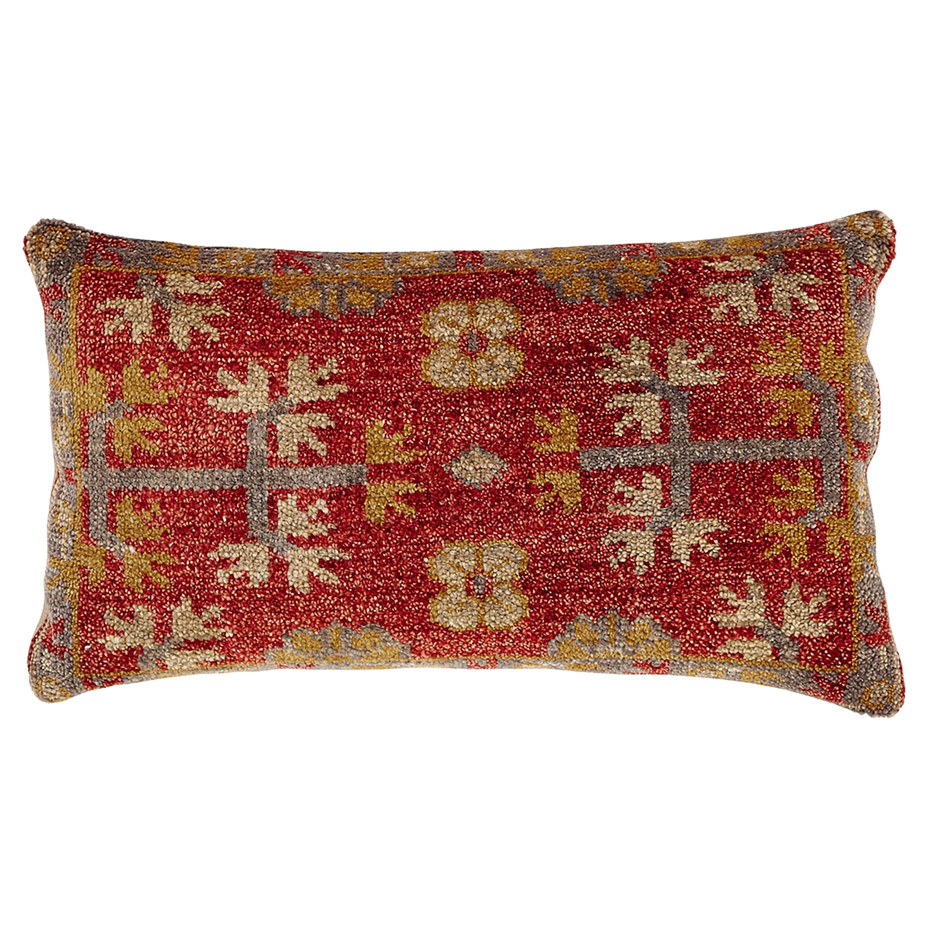 Modern Decorative Pimento Throw Pillow For Sale