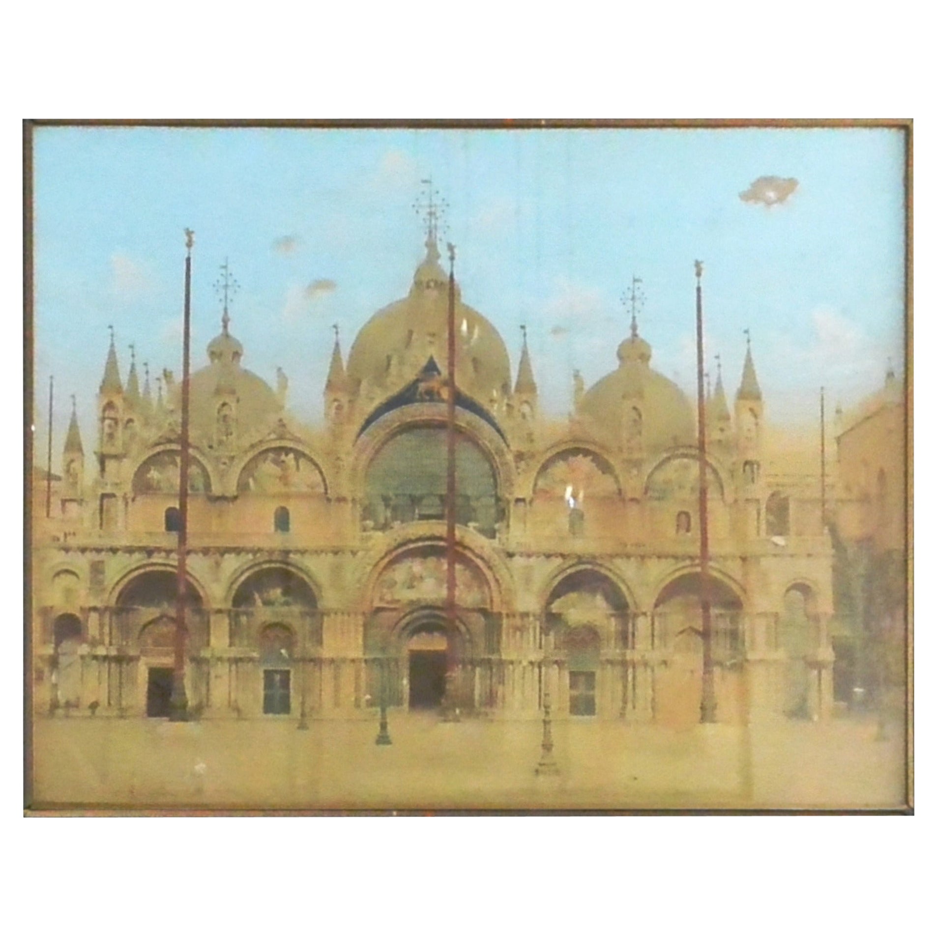 Acquatinta di San Marco a Venezia in vendita
