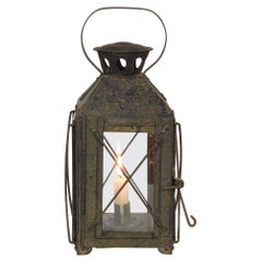 French, 19th Century, Metal Lantern