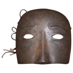 17th Century Steel Hangman's Executioners Mask Macabre Curio Memento Mori