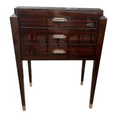 Art Deco French Side Table/ Chest of Drawers