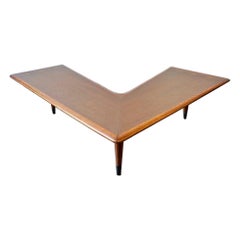 Lane Acclaim Boomerang Coffee Table Fully Refinished