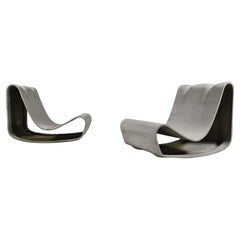 Pair of Loop Chairs by Willy Guhl for Eternit, 1990s