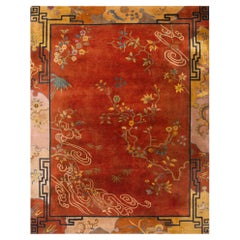 Chinese Art  Deco Carpet ( 9' x 11' 6" - 275 x 350 cm ) 