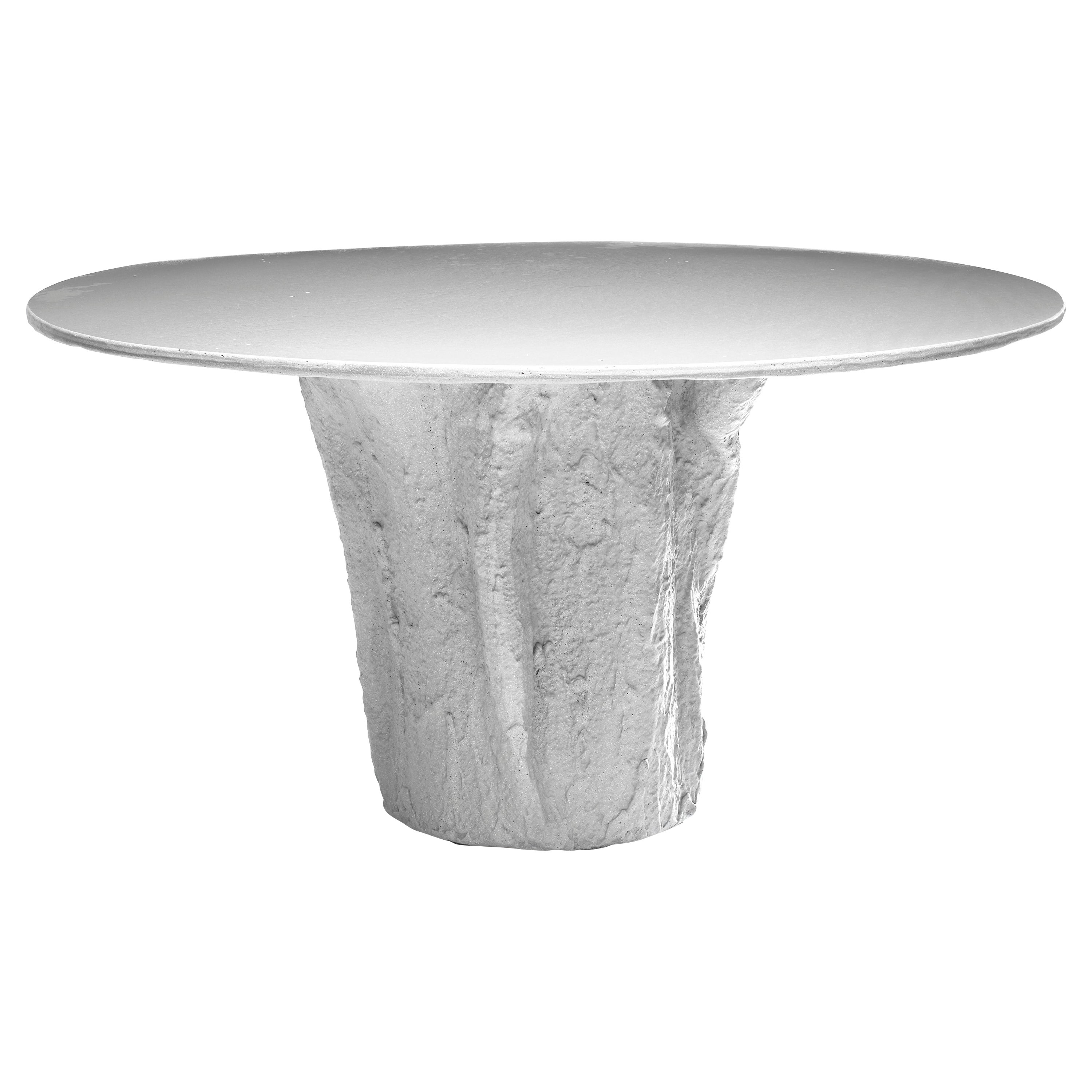 Light Grey Model Table by Gio Minelli for Superego Editions, Italy For Sale