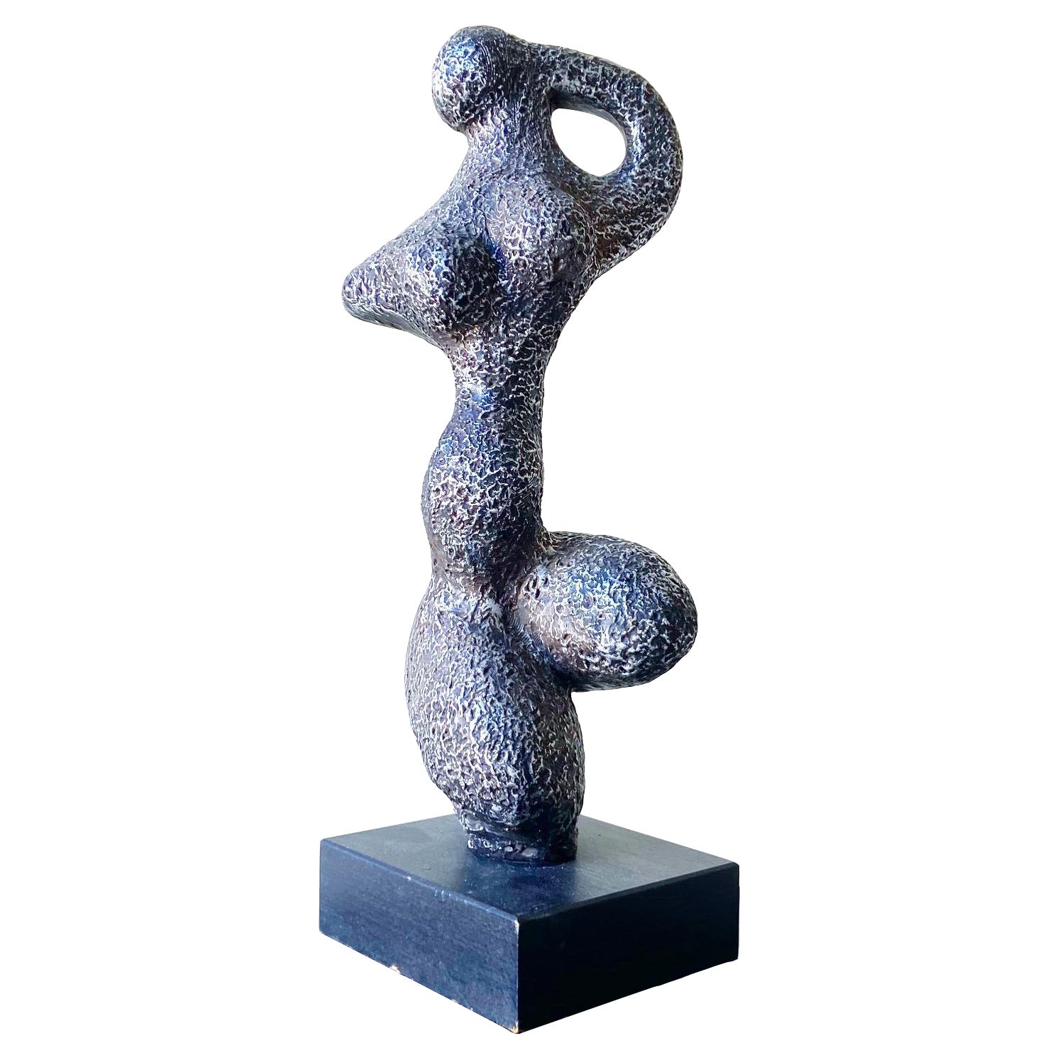Brutalist Abstract Female Nude Sculpture by Austin Productions For Sale