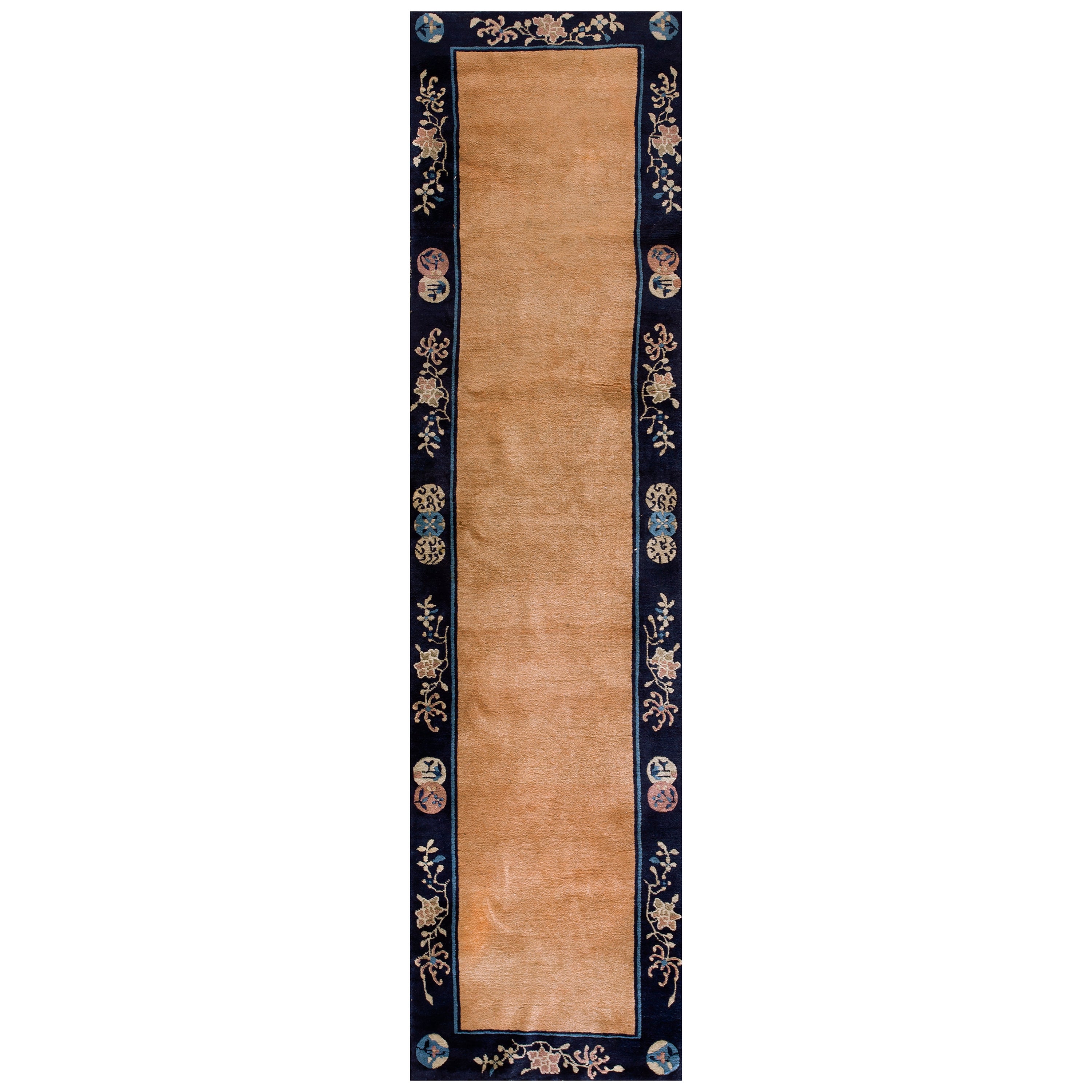 Early 20th Century Chinese Peking Carpet ( 2'4" x 8'9" - 71 x 267 )
