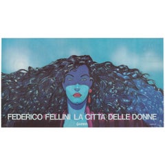 City of Women Original Italian Film Poster, 1980