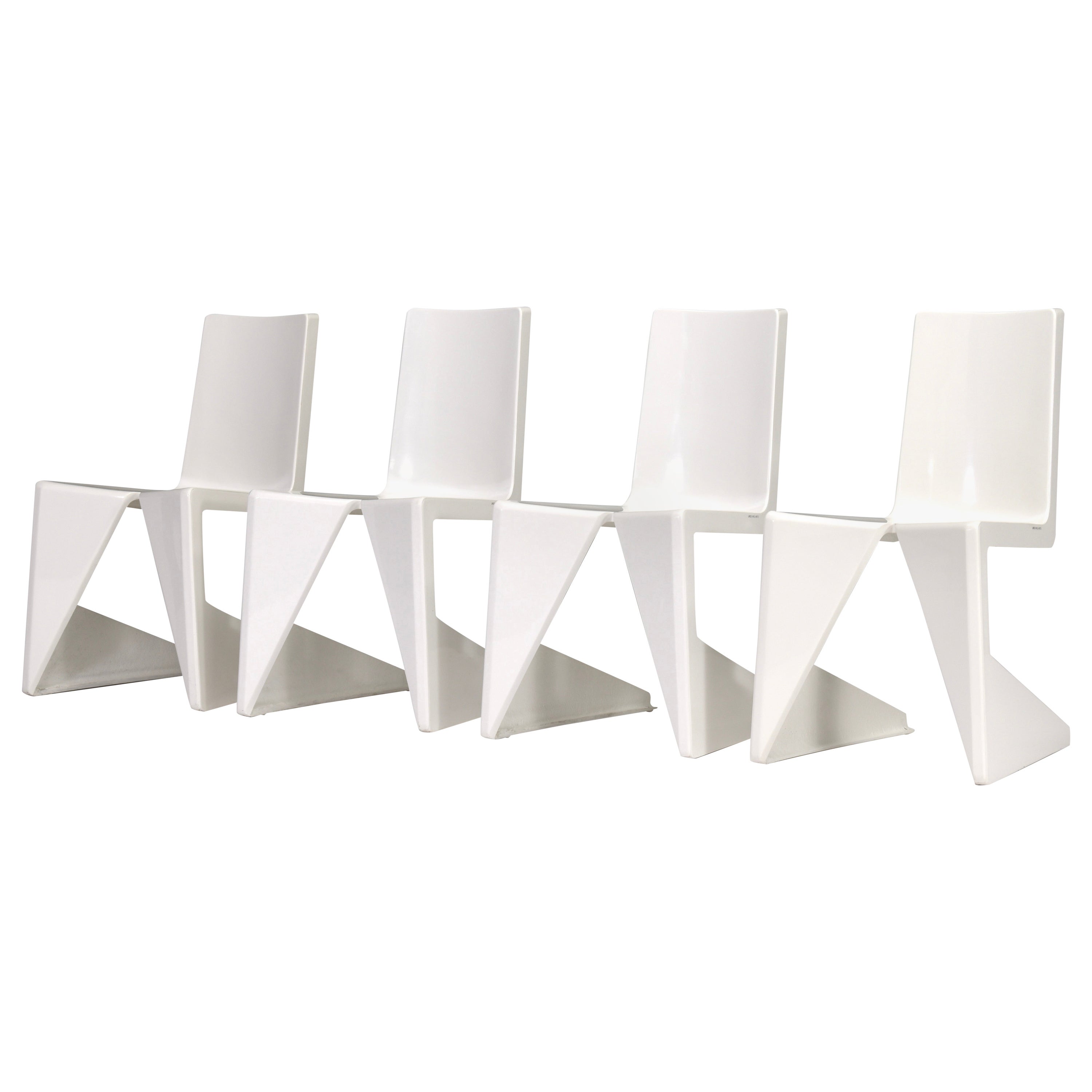LRC Dining Chairs by Wiel Arets for Lensvelt, Netherlands, circa 2005 For Sale