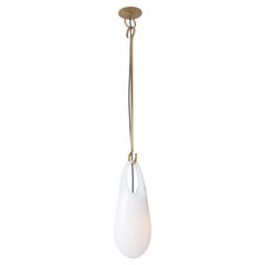 Large White Hold Pendant Lamp by SkLO