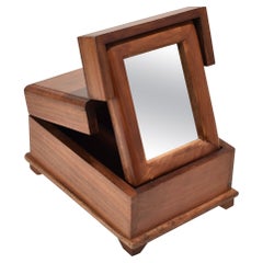 Vintage Wooden Jewelry Box