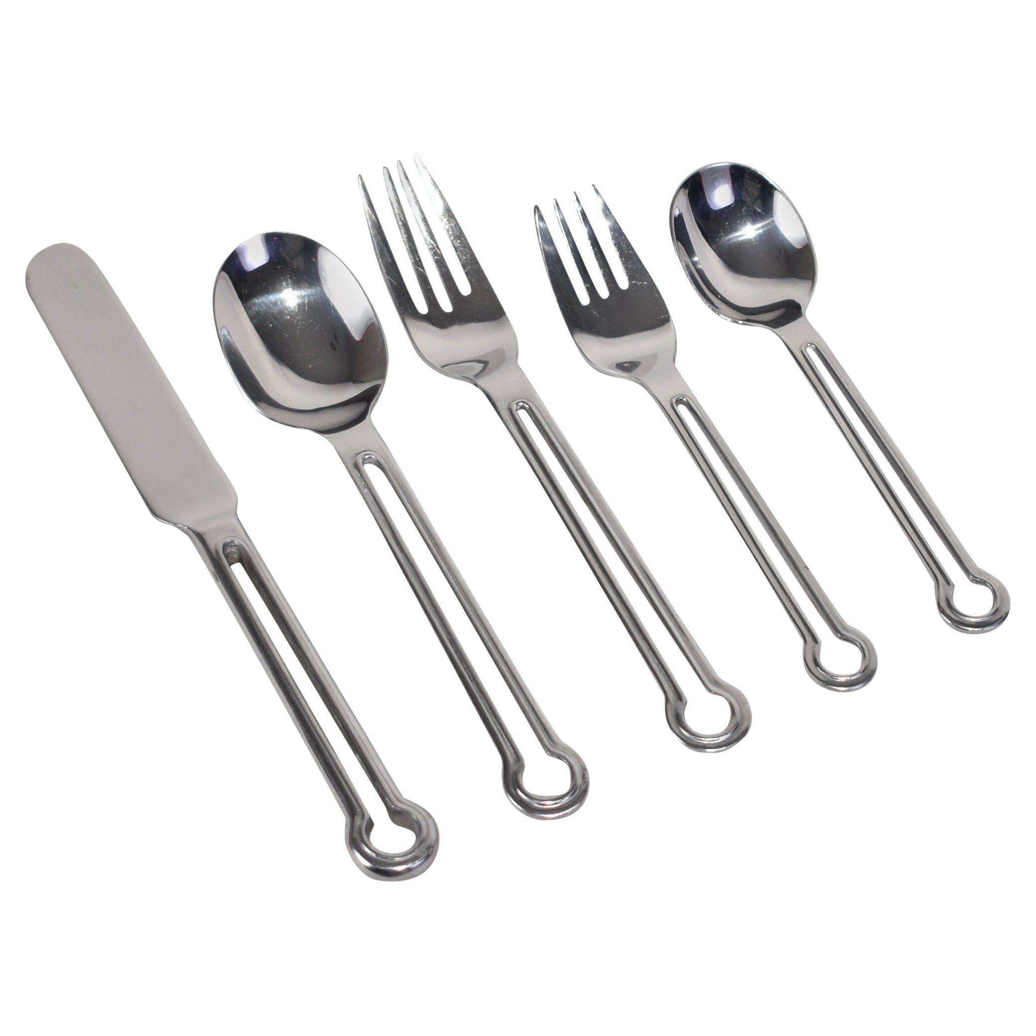 Cutout 5-Piece Flatware Set