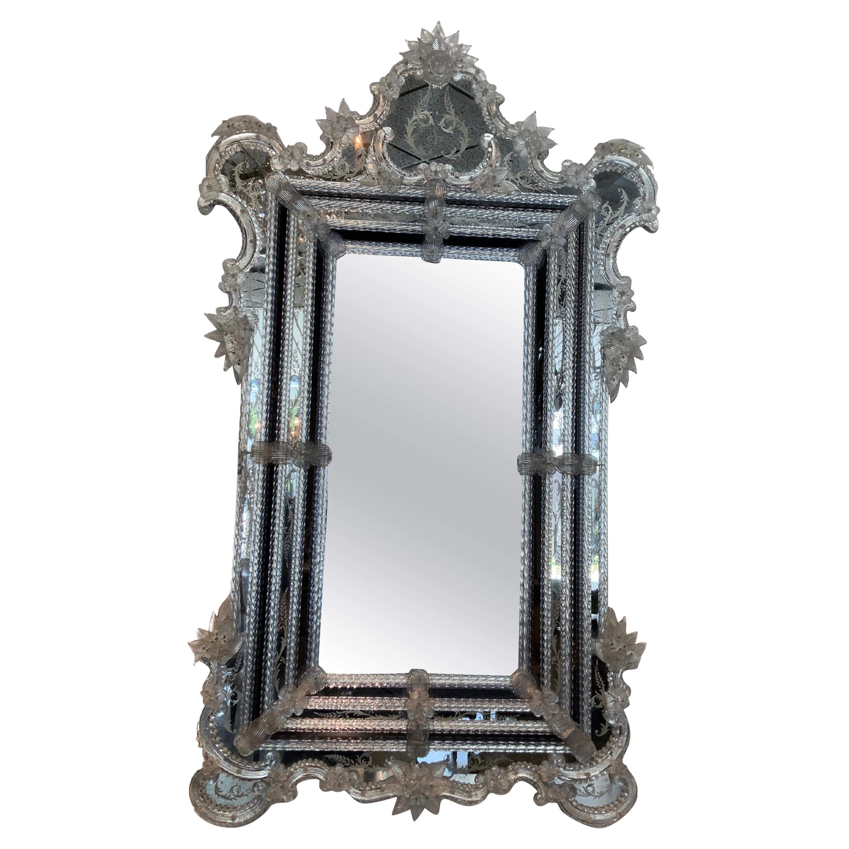 Venetian Wall Mirror For Sale