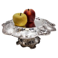 Reed & Barton Sterling Silver Compote in Mid-Century Art Nouveau 'Francis I'
