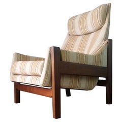 Swedish High Back Lounge Chair, 1960's
