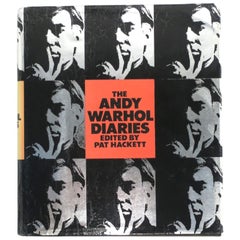 Andy Warhol Diaries, Hard-Cover Library or Coffee Table Book, 1989