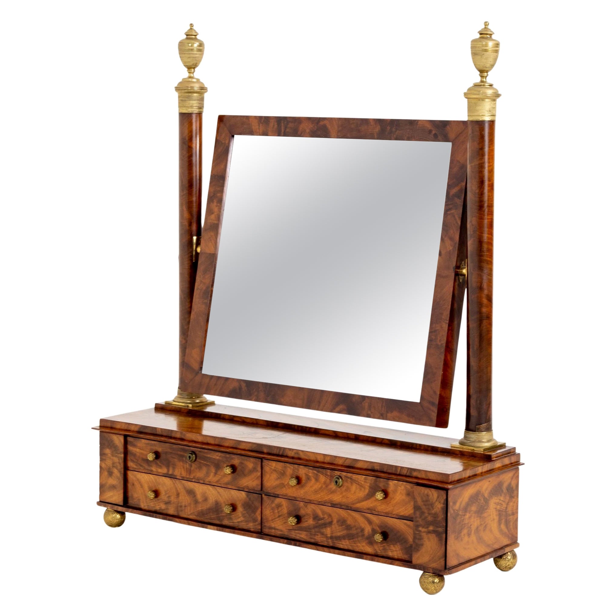 Miroir de table, France, début du XIXe siècle