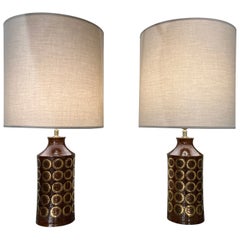 Pair of Bergboms Lamps