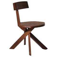 Pierre Chapo ‘S34’ Chair in Solid Elm, France, 1960s