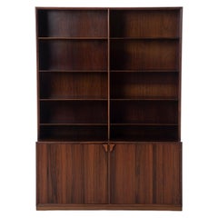 Danish Modern Rosewood Bookcase