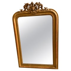 French Giltwood Mirror in the Louis Philippe-Style