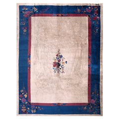 1920s Chinese Art Deco Carpet ( 9'' x 11'8'' - 275 x 355 )