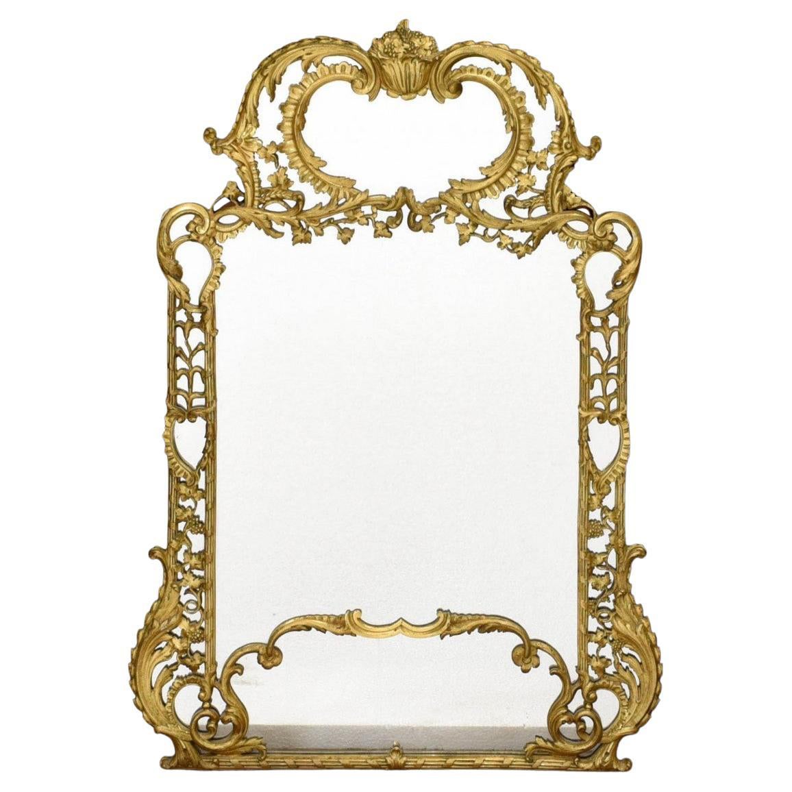 Antique French Gilt Mirror - Empire Glass Mirrors