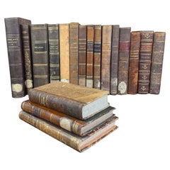 Lot of 18 Old Books from the 19th Century France