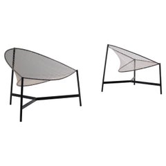 ‘Cesto’ Chairs by Grassi, Conti and Forlani for Emilio Paoli, Italy Ca. 1959