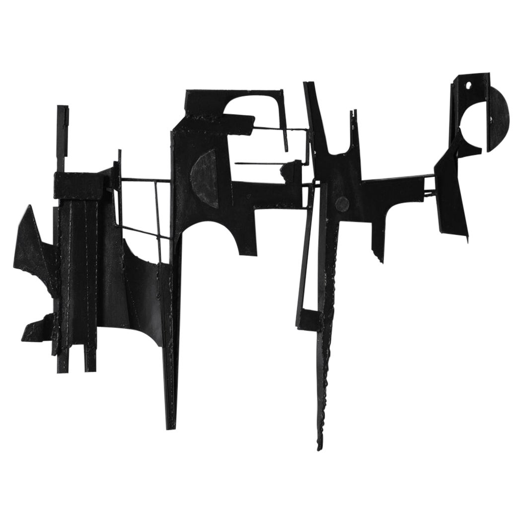 Metal Wall Sculpture by Nerone & Patuzzi, Italy 1960s