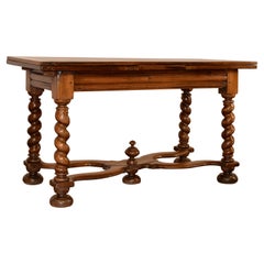 Early 19th Century French Draw-Leaf Table