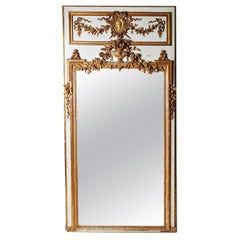 French Tremeau Mirror with Gilt