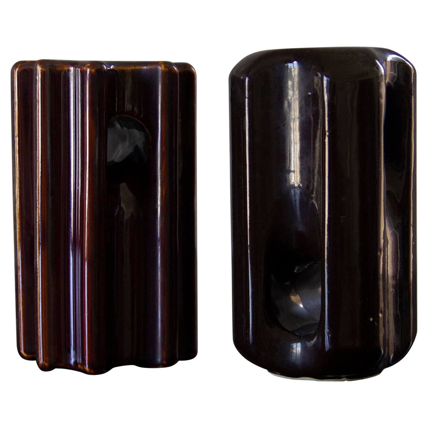 Electric Insulators aus Keramik im Vintage-Stil – ein Paar im Angebot