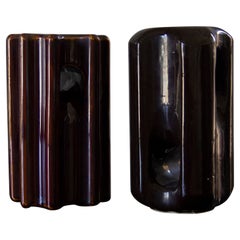 Vintage Ceramic Electric Insulators - a Pair