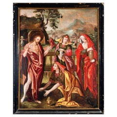 "Risen Christ" Attributed to Floris, Frans Antwerp, 16th Century