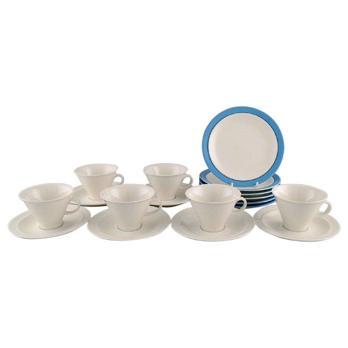 Inkeri Leivo for Arabia, Harlequin Porcelain Coffee Service For Sale