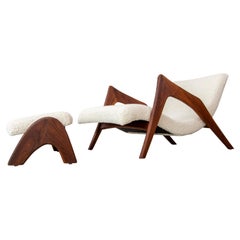 Grasshopper Crescent Lounge Chair by Adrian Pearsall for Craft Associates