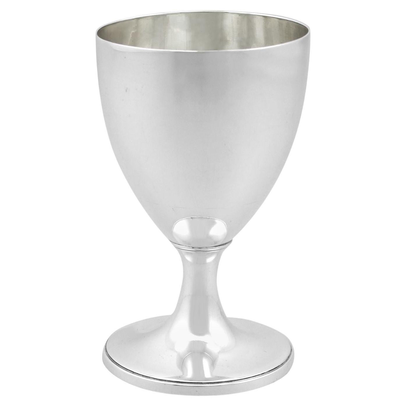 Copa de dama georgiana de plata de ley